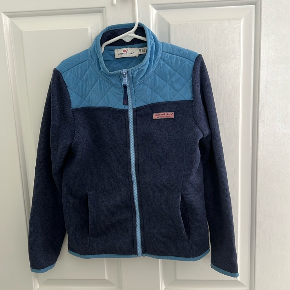 Vineyard vines zip up jacket